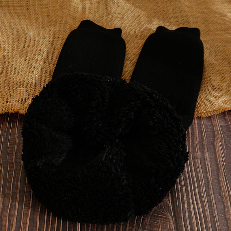Autumn And Winter Fleece-lined Thickened Baby Girls Leggings